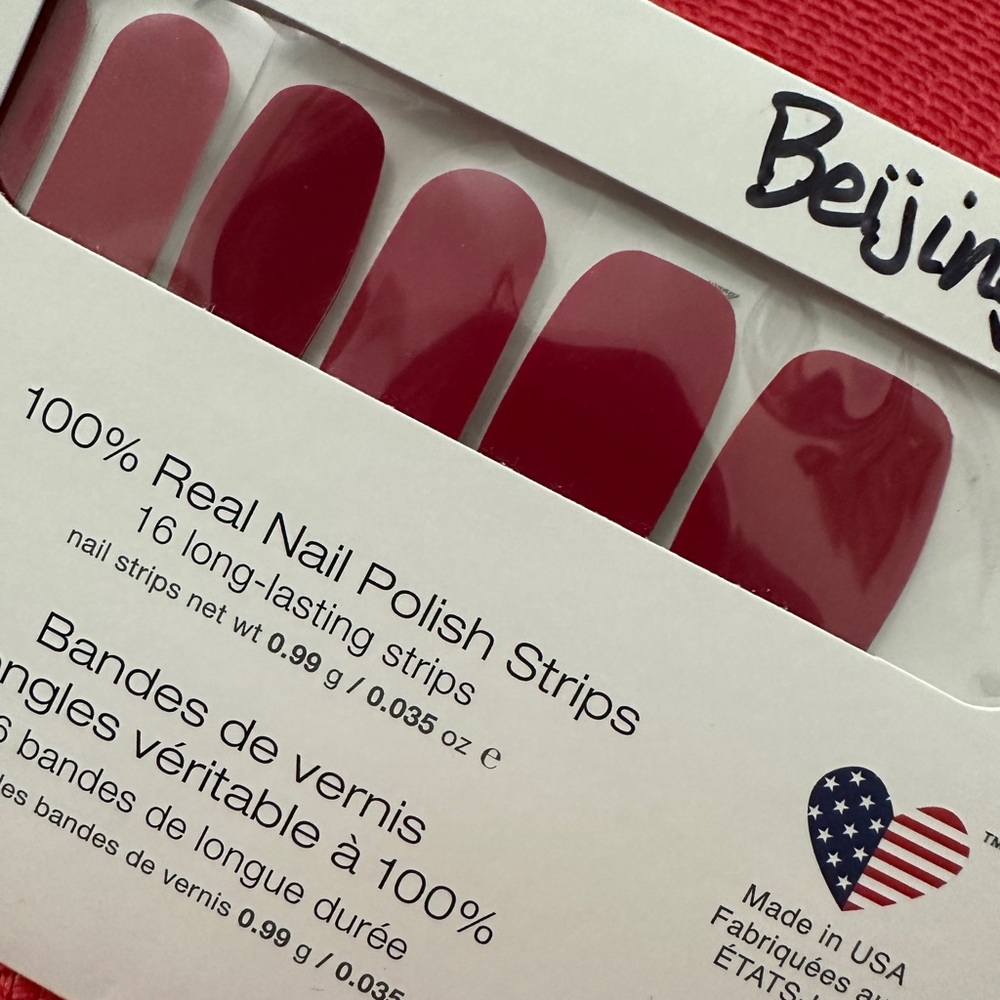 Color Street Nail Polish Strips *Beijing Beauty*.